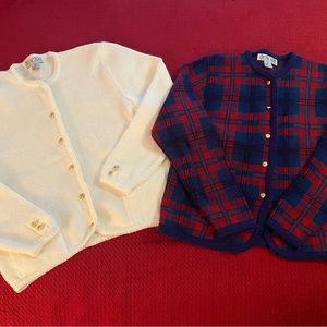 2 Crystal Kobe Cardigans